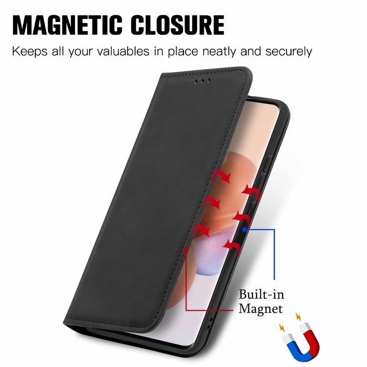 Retro Skin Feel Magnetic Flip Leather Phone Case, For Xiaomi 12 / 12X