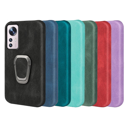 PU phone case with ring holder, multicolor backs shown side by side