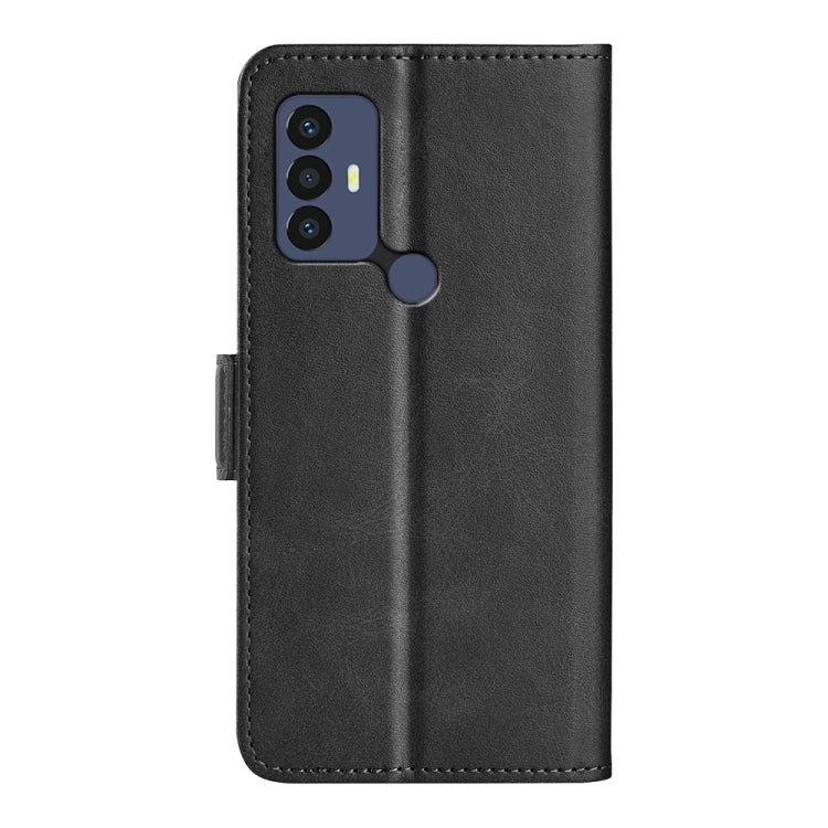 For TCL 30 SE/305/306 Dual-side Magnetic Buckle Leather Phone Case, For TCL 30 SE/305/306