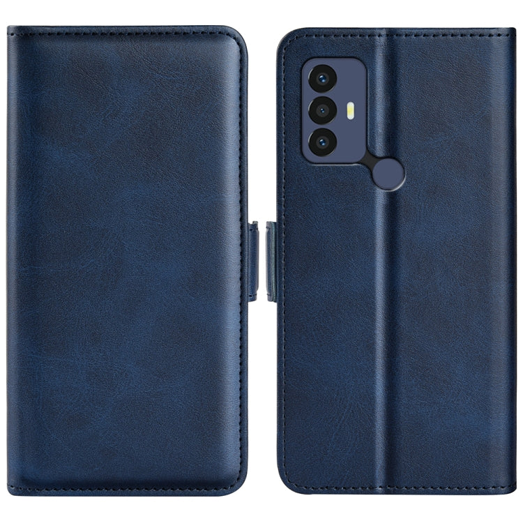 For TCL 30 SE/305/306 Dual-side Magnetic Buckle Leather Phone Case, For TCL 30 SE/305/306
