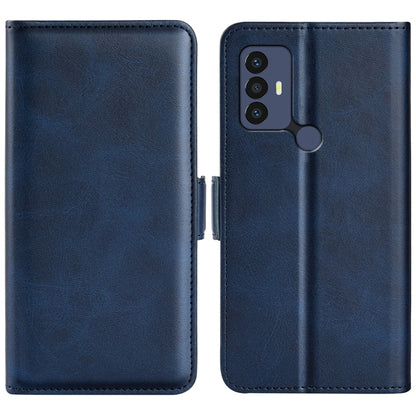 For TCL 30 SE/305/306 Dual-side Magnetic Buckle Leather Phone Case, For TCL 30 SE/305/306