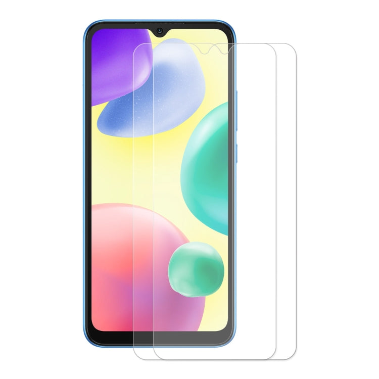 For Xiaomi Redmi 10A 2pcs ENKAY Hat-Prince 0.26mm 9H 2.5D Tempered Glass Film, For Xiaomi Redmi 10A (1 PC), For Xiaomi Redmi 10A (2 PCS), For Xiaomi Redmi 10A (5 PCS), For Xiaomi Redmi 10A (10 PCS)