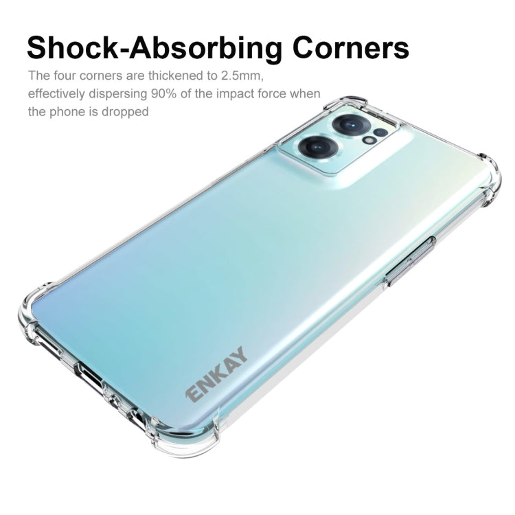 Clear TPU case with reinforced shock-absorbing corners for OnePlus Nord CE 2 5G
