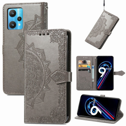 Mandala Flower Embossed Flip Leather Phone Case, For OPPO Find X5 Pro, For OPPO Find X5, For OPPO Reno7 5G, For OPPO Realme 9 Pro, For OPPO Realme 9 Pro+ 5G, For vivo Y76 5G