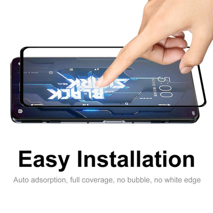 For Xiaomi Black Shark 5 / 5 Pro ENKAY Full Glue 0.26mm 9H 2.5D Tempered Glass Full Film, For Xiaomi Black Shark 5 / 5 Pro(1 PC), For Xiaomi Black Shark 5 / 5 Pro(2 PCS), For Xiaomi Black Shark 5 / 5 Pro(5 PCS), For Xiaomi Black Shark 5 / 5 Pro(10 PCS)
