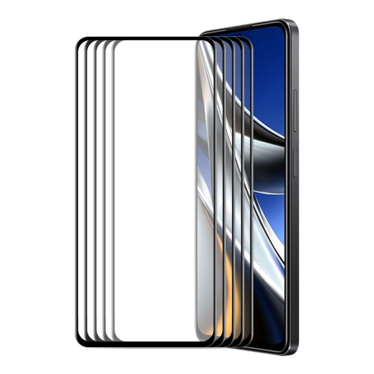 For Xiaomi Poco X4 Pro 5G ENKAY 6D Full Glue Tempered Glass Full Film, For Xiaomi Poco X4 Pro 5G(1 PC), For Xiaomi Poco X4 Pro 5G(2 PCS), For Xiaomi Poco X4 Pro 5G(5 PCS)