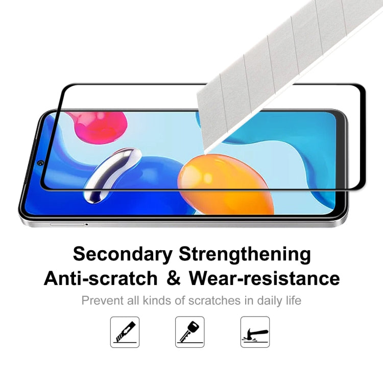 ENKAY 6D full-glue tempered glass screen protector applied on Xiaomi phone