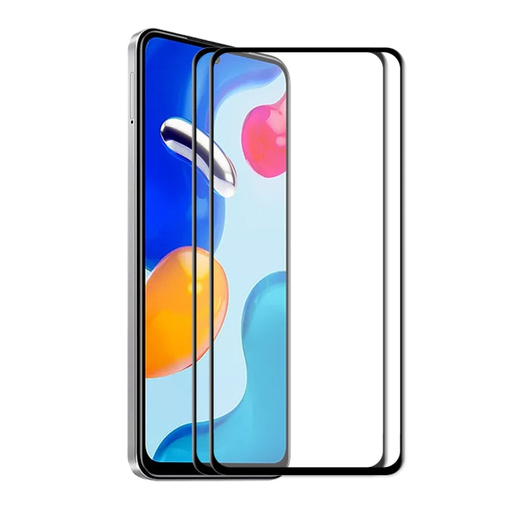 ENKAY 6D full-glue tempered glass screen protector aligned for Xiaomi phone