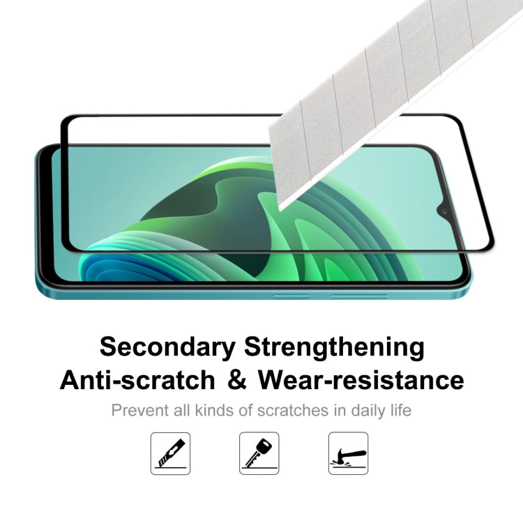 Tempered glass screen protector with anti-scratch and wear-resistant protection icons
