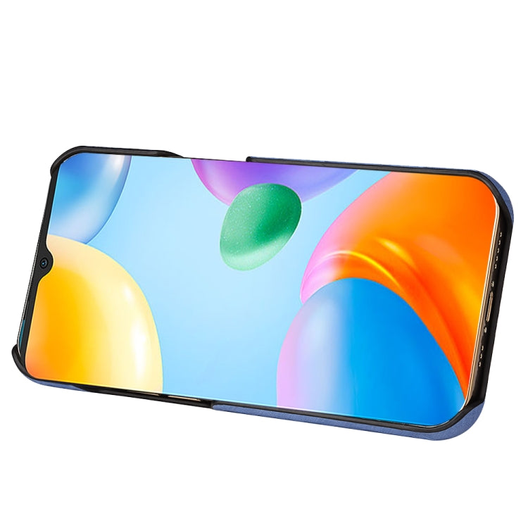 Phone case with abstract multicolor pattern and black protective frame