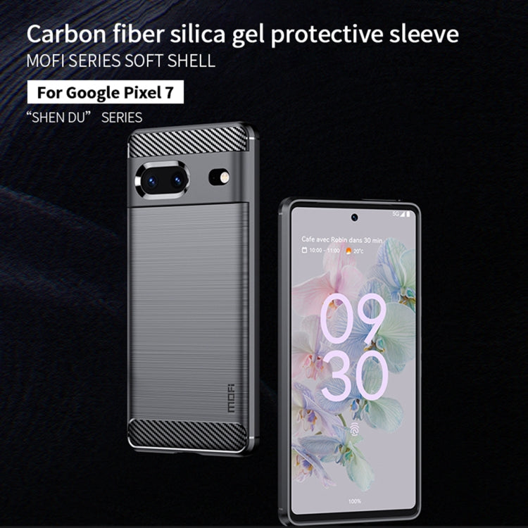 Light gray phone case with carbon-fiber style trim and protective camera openings