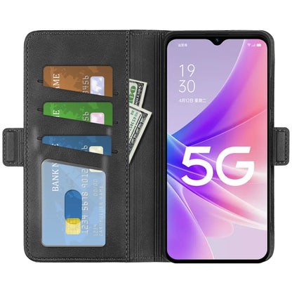 For OPPO A57 5G Dual-side Magnetic Buckle Flip Leather Phone Case, For OPPO A57 5G