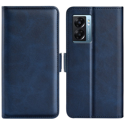 For OPPO A57 5G Dual-side Magnetic Buckle Flip Leather Phone Case, For OPPO A57 5G