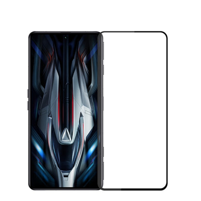 Tempered glass screen protector film for smartphone display, clear 2.5D rounded edges