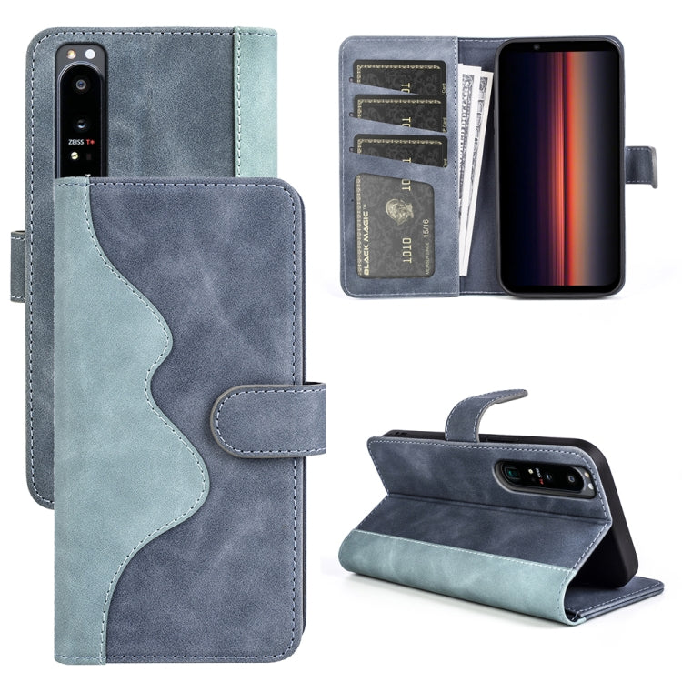 Stitching Horizontal Flip Leather Phone Case, For Sony Xperia 1 IV, For Sony Xperia 10 IV