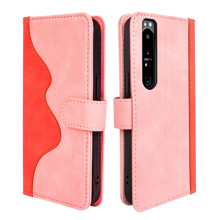 Stitching Horizontal Flip Leather Phone Case, For Sony Xperia 1 IV, For Sony Xperia 10 IV
