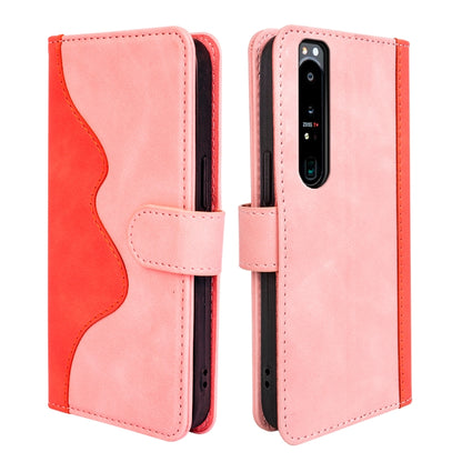Stitching Horizontal Flip Leather Phone Case, For Sony Xperia 1 IV, For Sony Xperia 10 IV