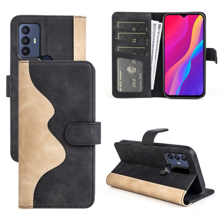 Stitching Horizontal Flip Leather Phone Case, For TCL 30 SE / 305 / 306, For TCL 30 5G / 30 / 30+