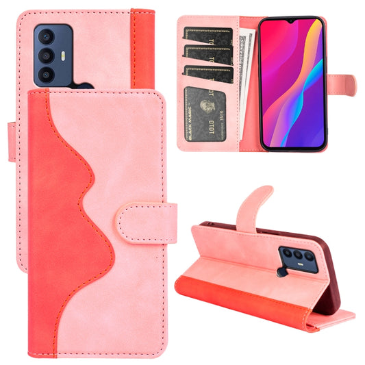 Stitching Horizontal Flip Leather Phone Case, For TCL 30 SE / 305 / 306, For TCL 30 5G / 30 / 30+