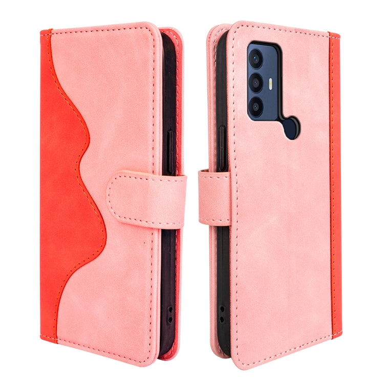 Stitching Horizontal Flip Leather Phone Case, For TCL 30 SE / 305 / 306, For TCL 30 5G / 30 / 30+