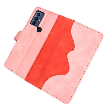 Stitching Horizontal Flip Leather Phone Case, For TCL 30 SE / 305 / 306, For TCL 30 5G / 30 / 30+