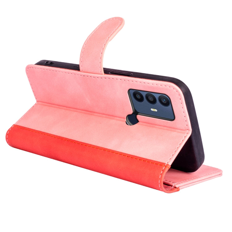 Stitching Horizontal Flip Leather Phone Case, For TCL 30 SE / 305 / 306, For TCL 30 5G / 30 / 30+