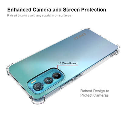 ENKAY Clear TPU Shockproof Phone Case, For Motorola Edge 30, For Motorola Moto G52