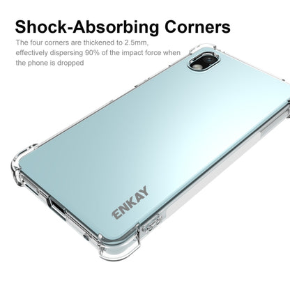 Shock-absorbing corner TPU phone case with camera opening and protective frame