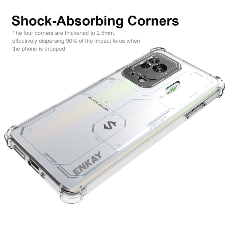 Transparent TPU phone case with reinforced shock-absorbing corner bumpers
