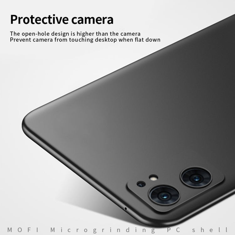 Black hard phone case with raised camera protection and precise cutouts