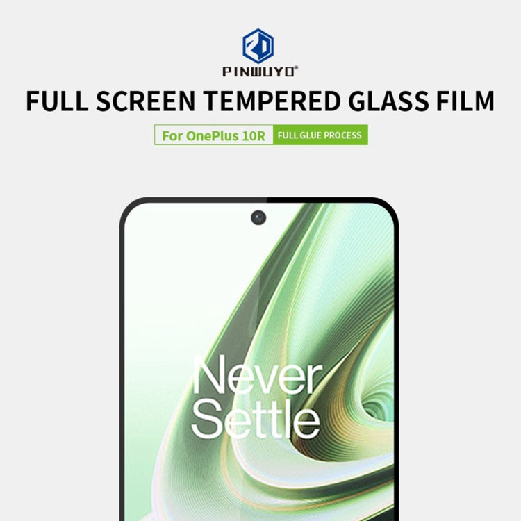 Tempered glass screen protector film with full-screen coverage for smartphone display