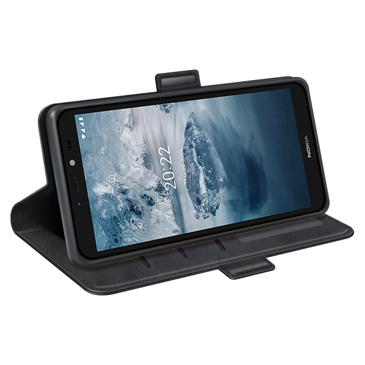 Black flip leather phone case with kickstand viewing angle for phone