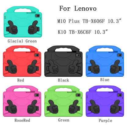 Thumb Bracket EVA Shockproof Tablet Case, For Lenovo K10 TB-X6C6F 10.3 inch