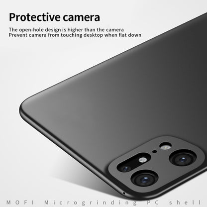 Close-up of frosted hard phone case corner with camera lens openings