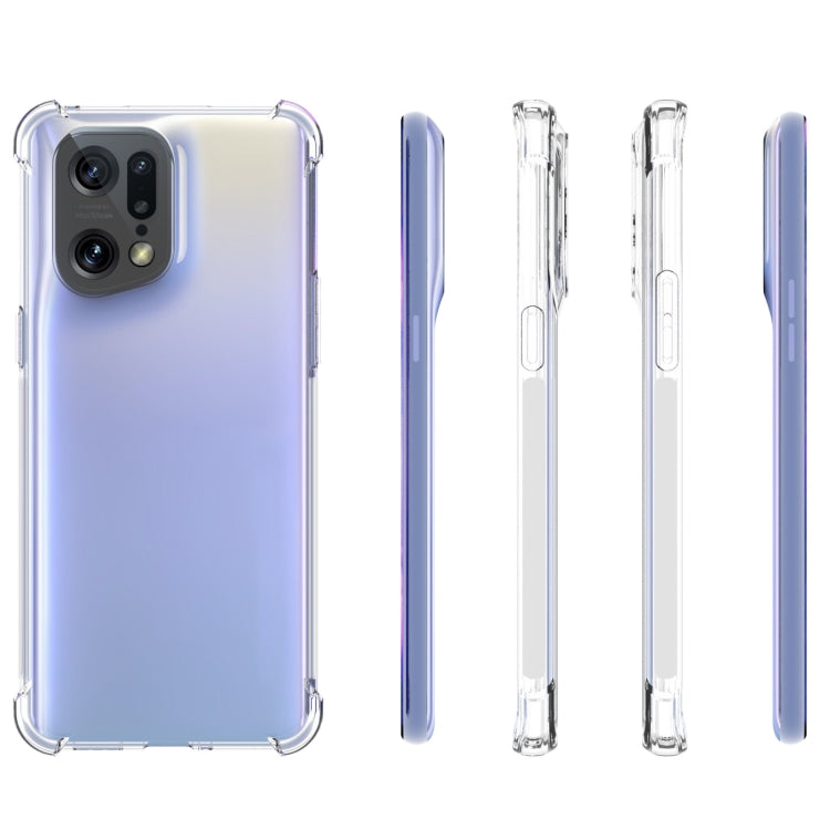 Clear TPU phone case with shock-absorbing bumper and side button openings