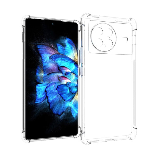 Transparent TPU phone case with airbag corner protection, front and back coverage