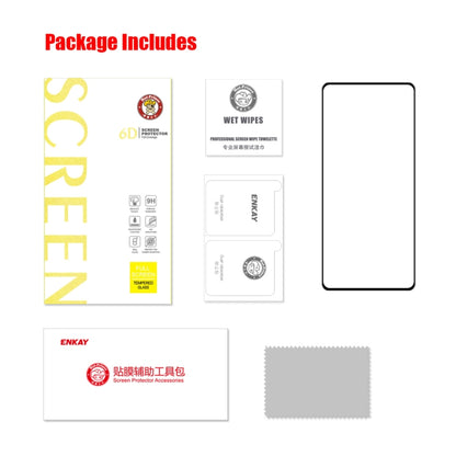 Screen protector kit for OnePlus 10R with tempered glass, wet wipes, cloth