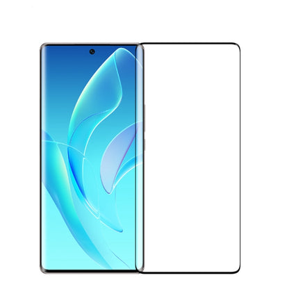 PINWUYO tempered glass screen protector film for phone, transparent cover with 3D curved edges