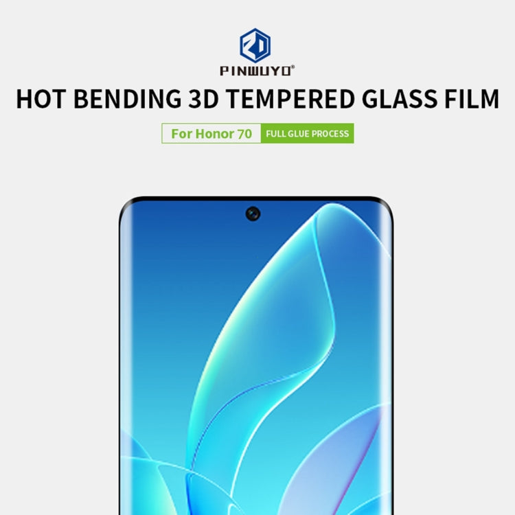 3D hot bending tempered glass film for phone screen, clear protector sheet