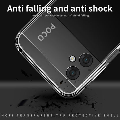 Clear TPU phone case with reinforced corners and camera openings