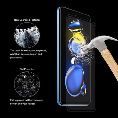 For Xiaomi Poco X4 GT / Redmi Note 11T Pro 2pcs ENKAY Hat-Prince Full Glue 0.26mm 9H 2.5D Tempered Glass Full Film, For Xiaomi Poco X4 GT(1 PC), For Xiaomi Poco X4 GT(2 PCS), For Xiaomi Poco X4 GT(5 PCS), For Xiaomi Poco X4 GT(10 PCS)