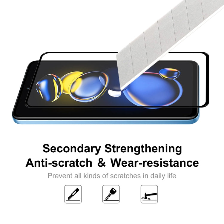 For Xiaomi Poco X4 GT / Redmi Note 11T Pro 2pcs ENKAY Hat-Prince Full Glue 0.26mm 9H 2.5D Tempered Glass Full Film, For Xiaomi Poco X4 GT(1 PC), For Xiaomi Poco X4 GT(2 PCS), For Xiaomi Poco X4 GT(5 PCS), For Xiaomi Poco X4 GT(10 PCS)