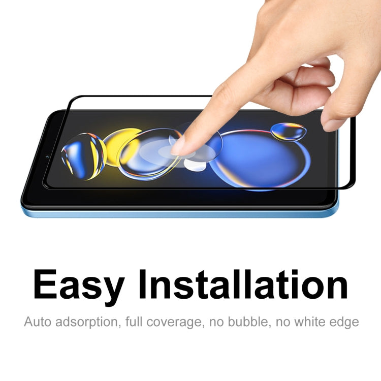 For Xiaomi Poco X4 GT / Redmi Note 11T Pro 2pcs ENKAY Hat-Prince Full Glue 0.26mm 9H 2.5D Tempered Glass Full Film, For Xiaomi Poco X4 GT(1 PC), For Xiaomi Poco X4 GT(2 PCS), For Xiaomi Poco X4 GT(5 PCS), For Xiaomi Poco X4 GT(10 PCS)