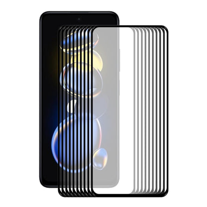 For Xiaomi Poco X4 GT / Redmi Note 11T Pro 2pcs ENKAY Hat-Prince Full Glue 0.26mm 9H 2.5D Tempered Glass Full Film, For Xiaomi Poco X4 GT(1 PC), For Xiaomi Poco X4 GT(2 PCS), For Xiaomi Poco X4 GT(5 PCS), For Xiaomi Poco X4 GT(10 PCS)