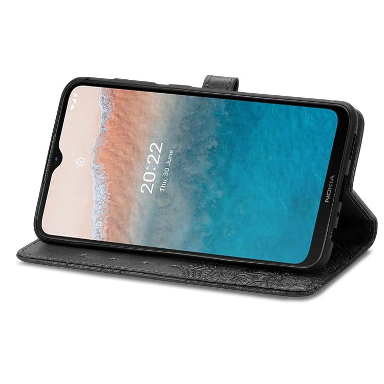 Black embossed leather mandala flip phone case with kickstand viewing cover and camera cutout