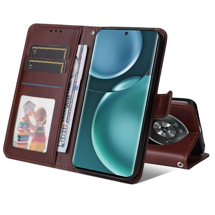 For Honor Magic4 / Magic4 Pro JSM Calf Texture Leather Phone Case, For Honor Magic4 / Magic4 Pro