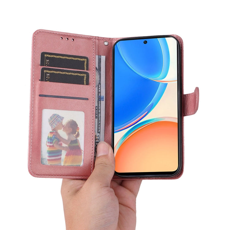 For Honor X8 / X30i / Play6T Pro JSM Calf Texture Leather Phone Case, For Honor X8 / X30i / Play6T Pro