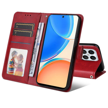 For Honor X8 / X30i / Play6T Pro JSM Calf Texture Leather Phone Case, For Honor X8 / X30i / Play6T Pro