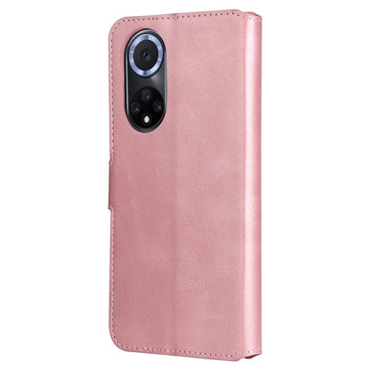 For Honor 50 5G / Huawei Nova 9 JUNSUNMAY Calf Texture Leather Phone Case, For Honor 50 / Huawei Nova 9