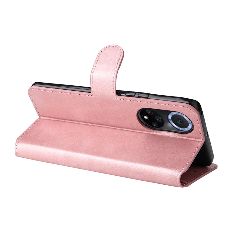 For Honor 50 5G / Huawei Nova 9 JUNSUNMAY Calf Texture Leather Phone Case, For Honor 50 / Huawei Nova 9